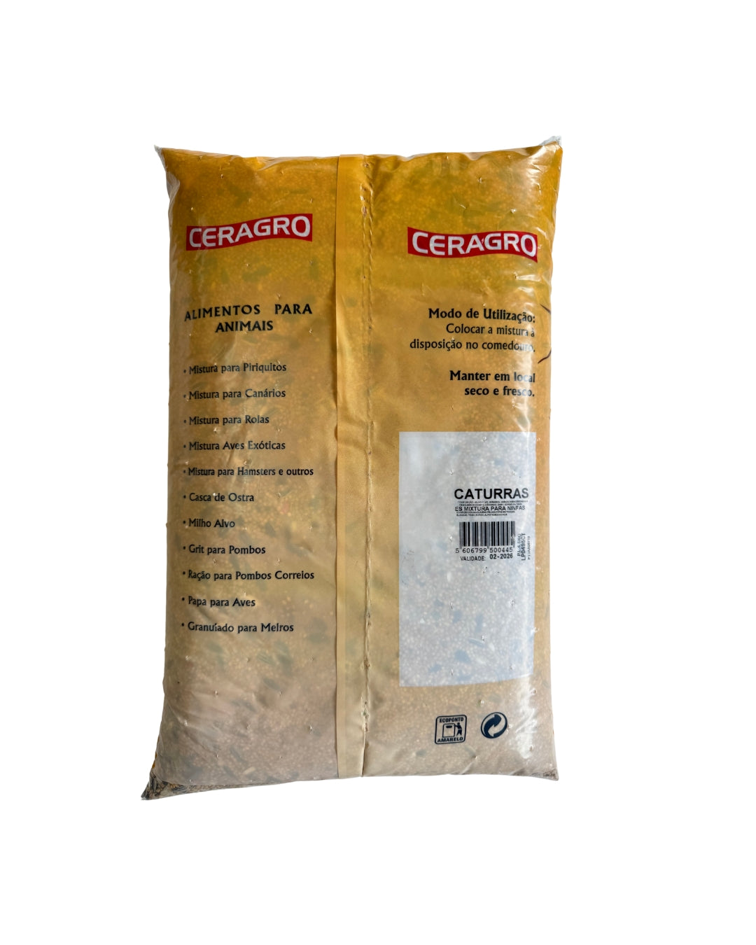 Mistura para Caturras/Agapórnis - Ceragro