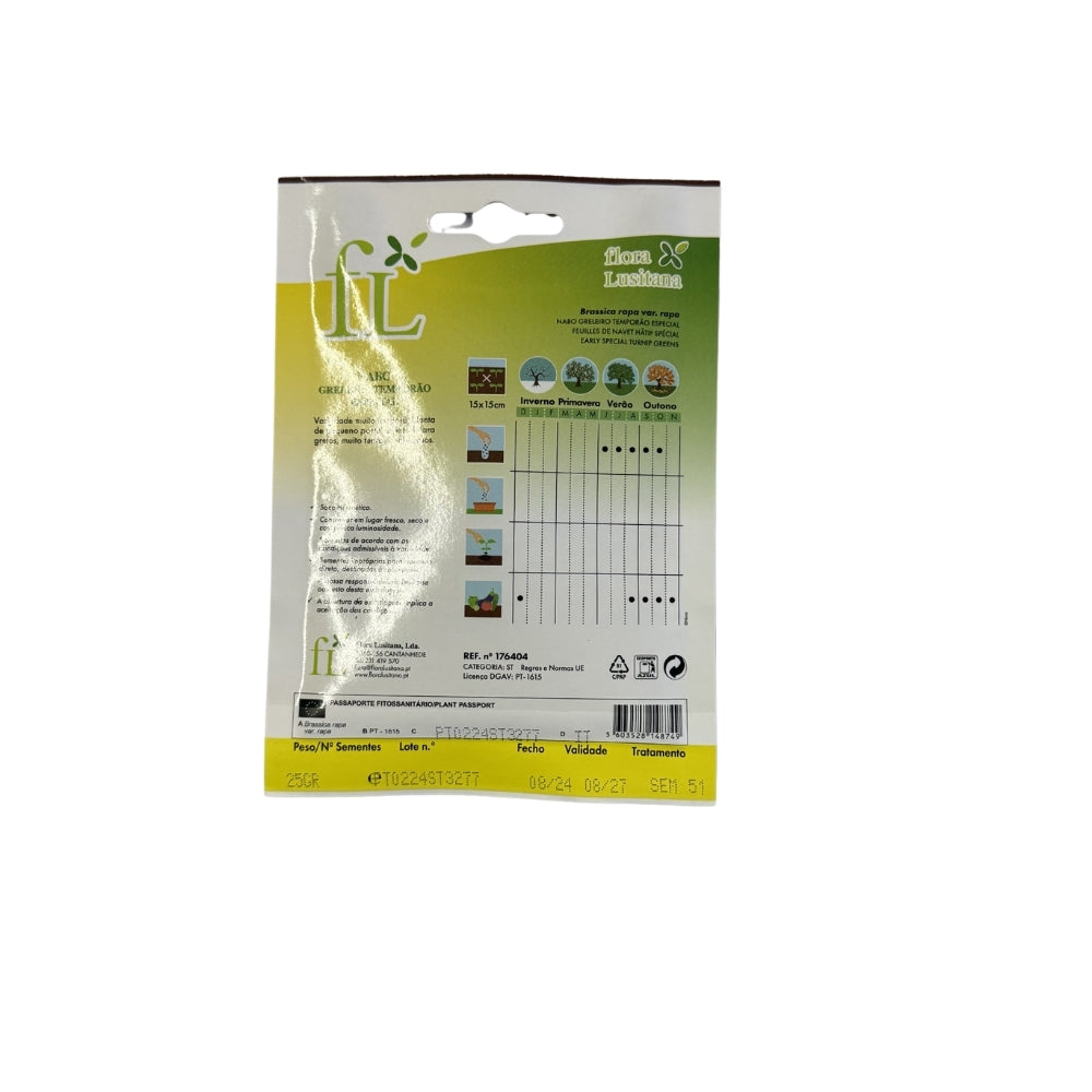 Nabo Greleiro Temporão Especial - 25gr
