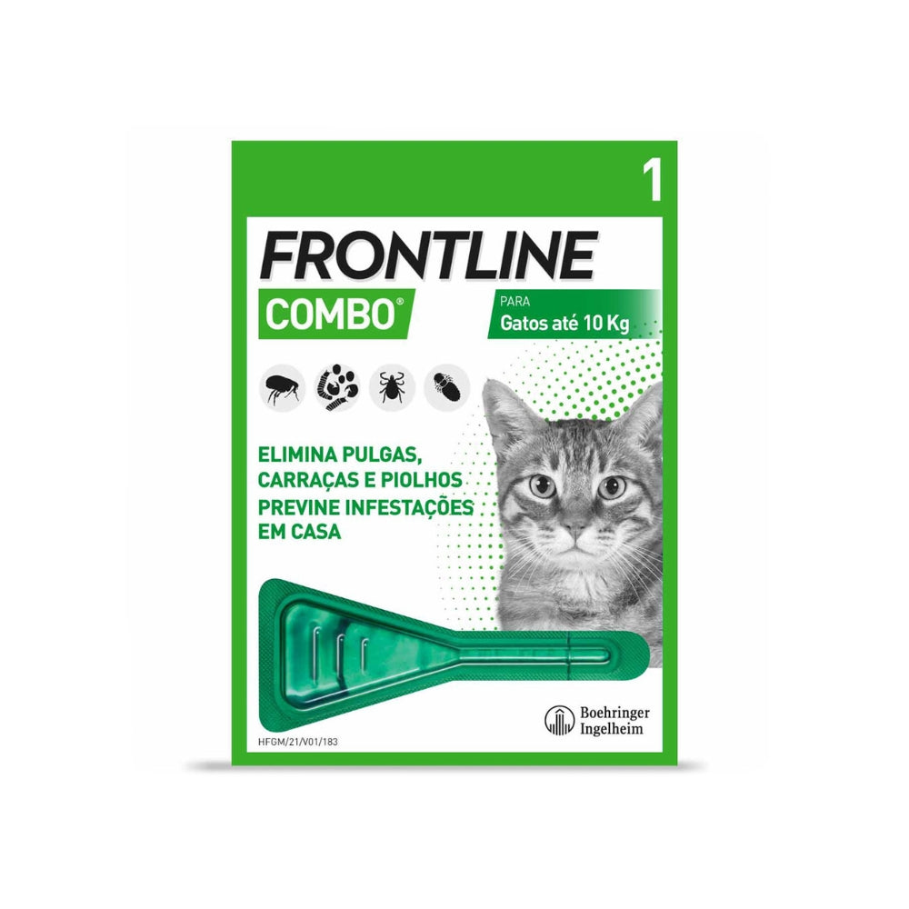 Frontline Combo - Pipeta para Gato até 10kg