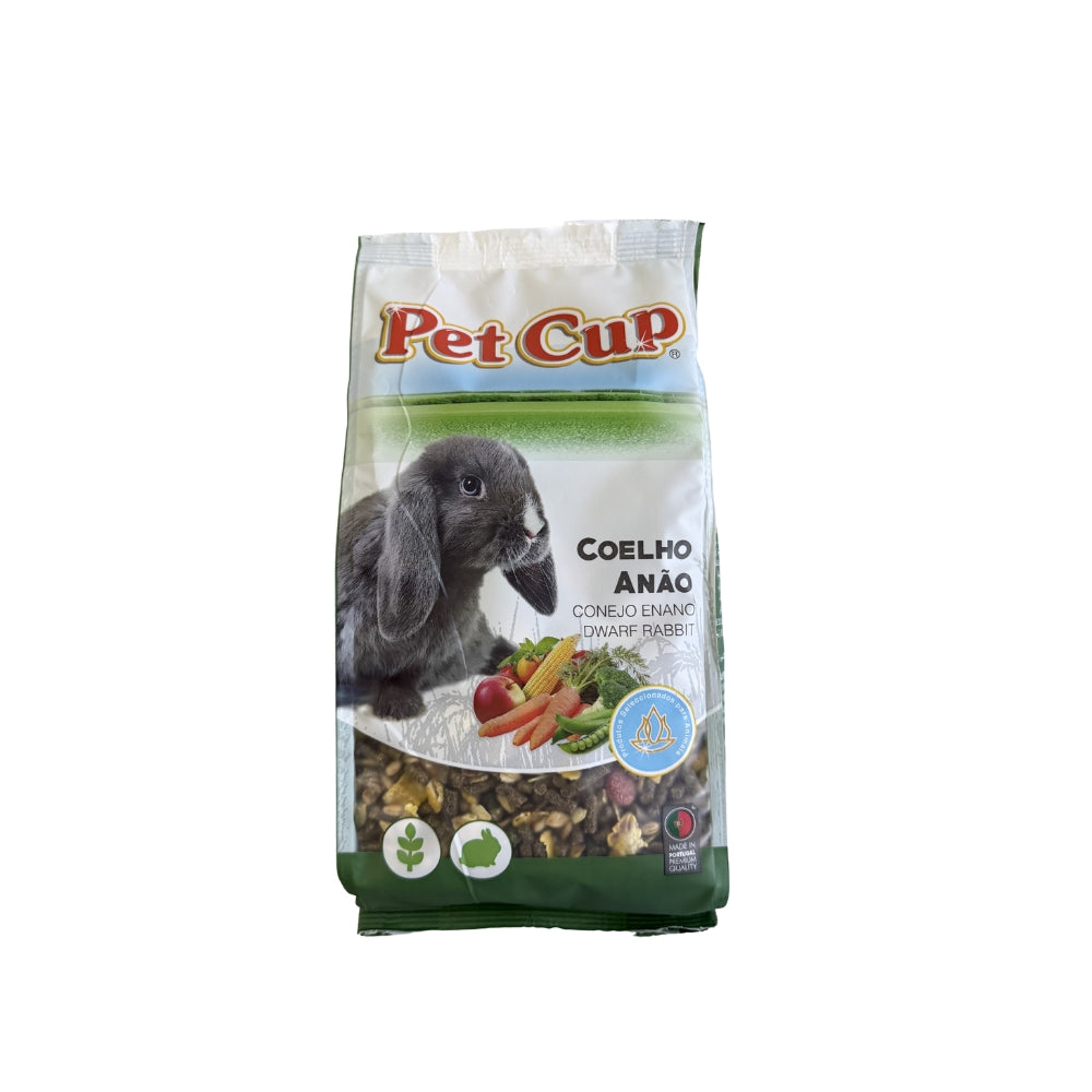 Ração PetCup para Coelho Anão