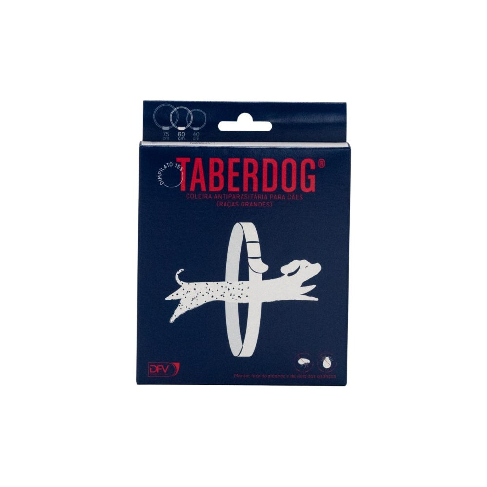 Taberdog - Coleira Antiparasitária para Cães - Ø60cm