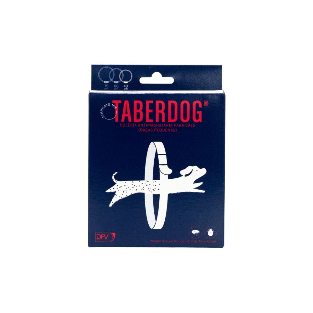 Taberdog - Coleira Antiparasitária para Cães - Ø40cm