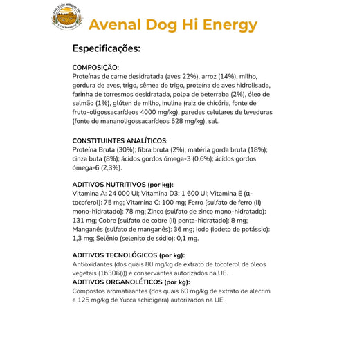 Avenal Dog Hi Energy