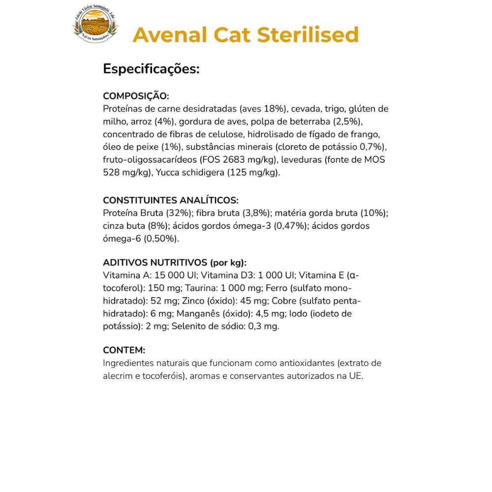 Avenal Cat Sterilised