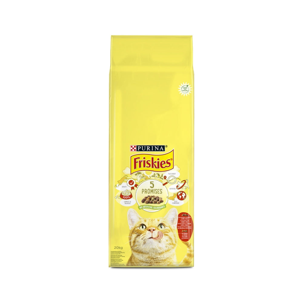 Friskies Ração para Gato - Vaca e Frango